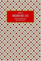Indian No 3.16 Journal, Notebook, Diary