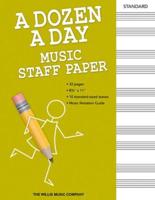 Burnam Edna Mae Dozen A Day Music Staff Paper 32Pp 10 Stave Bk