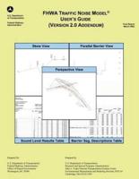 Fhwa Traffic Noise Model User's Guide- Version 2.0 Addendum