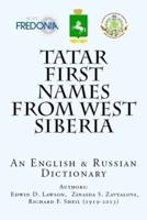 Tatar First Names from West Siberia