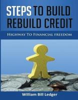 Steps to Build Rebuild Credit