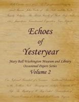 Echoes of Yesteryear Volume 2