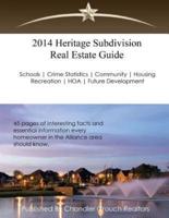 2014 Heritage Subdivision Real Estate Guide