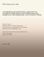 Algorithms for Generating Large Sets of Synthetic Directional Wind Speed Data for Hurricane, Thunderstorm, and Synoptic Winds