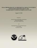 Final Programmatic Environmental Impact Statement for Seagrass Restoration in the Florida Keys National Marine Sanctuary