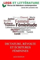 Dictature, Revolte Et Ecritures Feminines