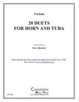 20 Duets for Horn and Tuba