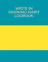Write in Smoking Habit Logbook