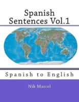 Spanish Sentences Vol.1