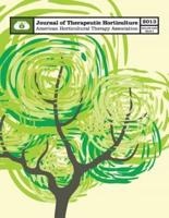Ahta Journal of Therapeutic Horticulture Volume XXIII Issue II