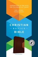 Christian Basics Bible NLT, TuTone (LeatherLike, Brown/Tan, Indexed)