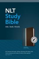 NLT Study Bible, TuTone (LeatherLike, Twilight Blue/Brown, Indexed, Red Letter)