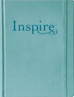 Inspire Bible Large Print NLT (Hardcover LeatherLike, Tranquil Blue)