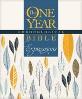 The One Year Chronological Bible Expressions NLT (Softcover, Cream)