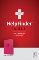 HelpFinder Bible NLT (LeatherLike, Pink, Red Letter)