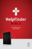 HelpFinder Bible NLT (Red Letter, LeatherLike, Black)