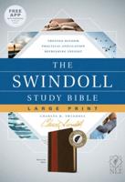 The Swindoll Study Bible NLT, Large Print (LeatherLike, Brown/Tan, Indexed)