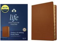 KJV Life Application Study Bible, Third Edition (Genuine Leather, Brown, Indexed, Red Letter)