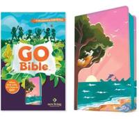 NLT Go Bible for Kids (LeatherLike, Beach Sunrise)