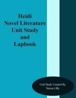 Heidi Novel Literature Unit Study and Lapbook