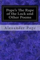 Pope's the Rape of the Lock and Other Poems