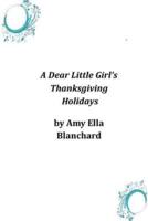 A Dear Little Girl's Thanksgiving Holidays