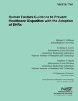 Human Factors Guidance to Prevent Healthcare Disparities With the Adoption of Ehrs