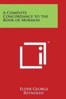 A Complete Concordance to the Book of Mormon