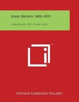 John Brown 1800-1859