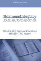 Business Integrity Matters