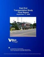 East End Transportation Study Final Report