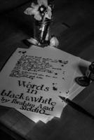 Words in Black & White