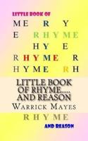 Little Book of Rhyme.....