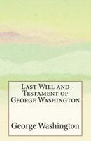Last Will and Testament of George Washington