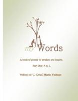 My Words - A Book of Poems to Awaken and Inspire