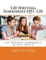 120 Writing Summaries Q91-120