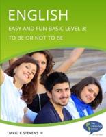 English:  Easy and Fun Level 3