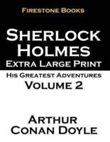 Sherlock Holmes Extra Large Print