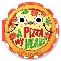 A Pizza My Heart (A Lift the Flap Shaped Novelty Board Book for Toddlers)