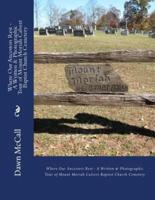 Where Our Ancestors Rest - A Written & Photographic Tour of Mount Moriah Calvert Baptist Church Cemetery