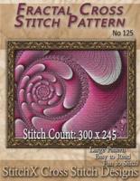 Fractal Cross Stitch Pattern - No. 125