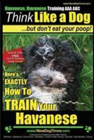 Havanese, Havanese Training AAA AKC Think Like a Dog, But Don't Eat Your Poop!