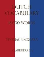Dutch Vocabulary