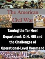 Taming the Tar Heel Department