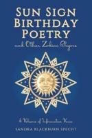 Sun Sign Birthday Poetry and Other Zodiac Rhyme