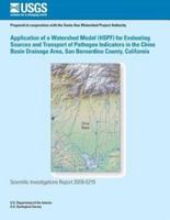 Application of a Watershed Model (Hspf) for Evaluating Sources and Transport Of
