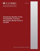 Sensitivity Studies of the Probabilistic Fracture Mechanics Model Used in Favor