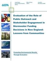 Evaluation of the Role of Public Outreach and Stakeholder Engagement in Stormwater Funding Decisions in New England