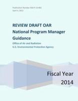 Review Draft Oar National Program Manager Guidance