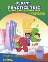 OLSAT(R) PRACTICE TEST Gifted and Talented Prep for Kindergarten and 1st Grade